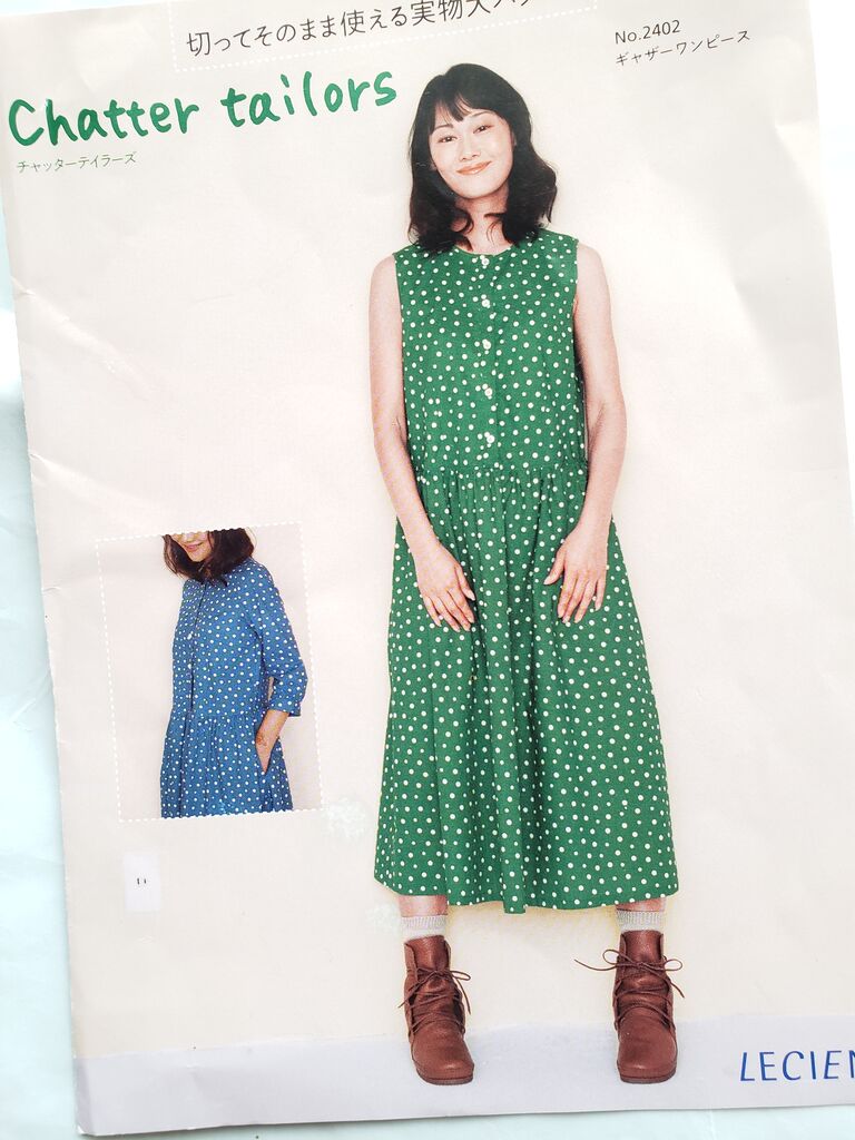 ソレイアードワンピース ターシャの布しごと 花だより