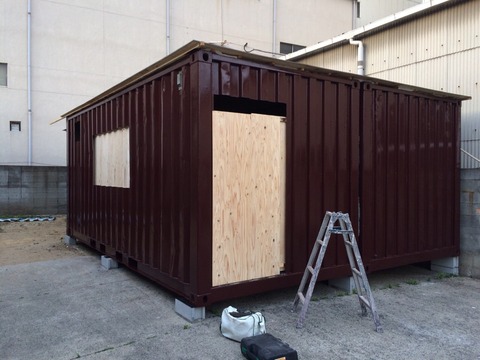 外壁遮熱塗料日本ペイント サーモアイシリコン２回目完了