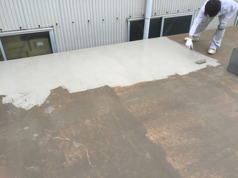 ビックサンコート中塗り２回目