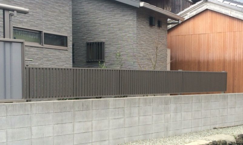 目隠しフェンス設置 園芸店ナーセリーナカムラのブログ