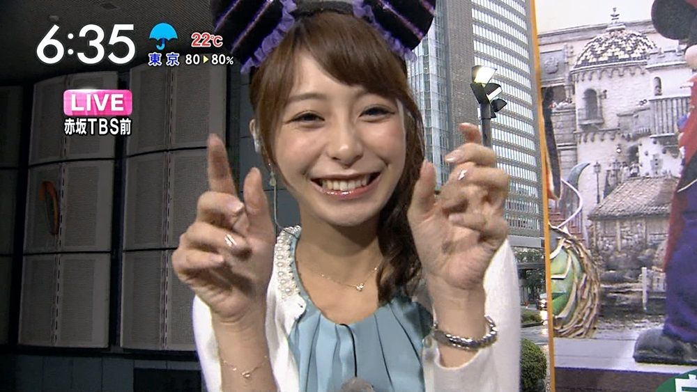 宇垣美里アナ天気 ディズニー ぬる い話 ４