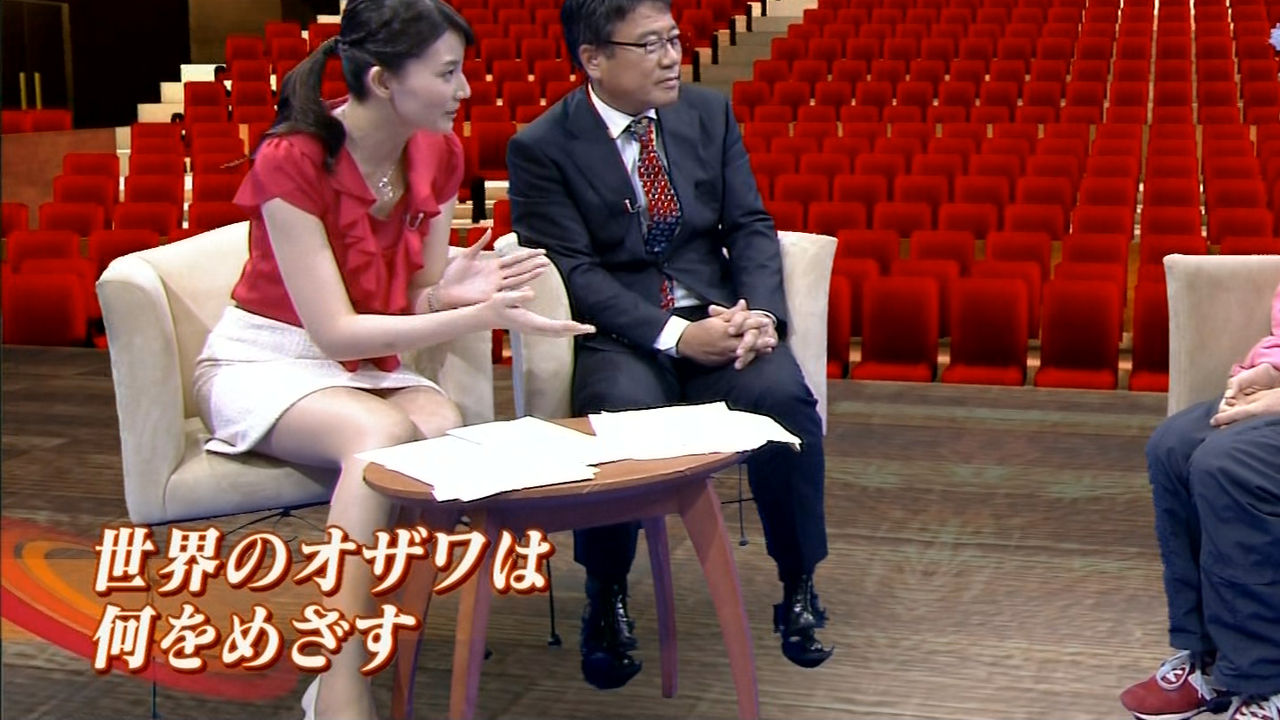 井上あさひアナの美脚と指揮者 ぬる い話 ４