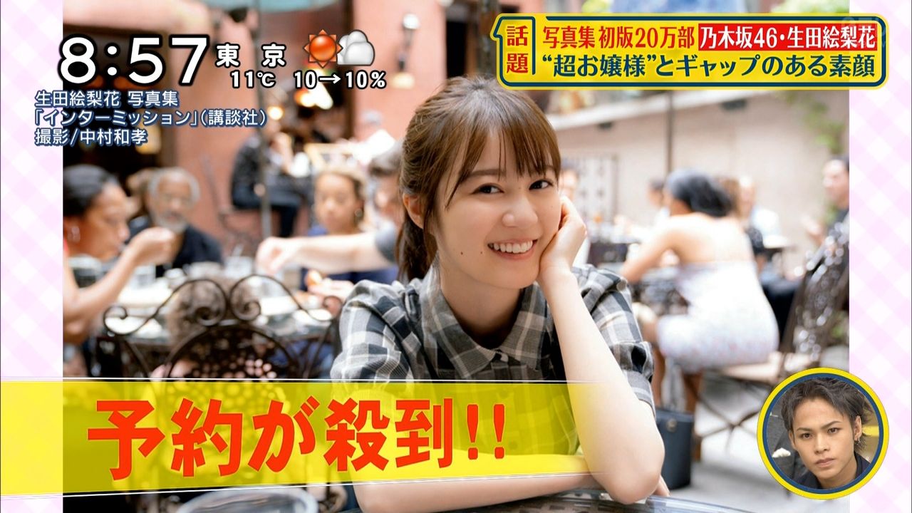 ぬる い話 7 生田絵梨花のセカンド写真集 インターミッション 発売 ぬる い話 7 生田絵梨花のセカンド写真集 インターミッション 発売