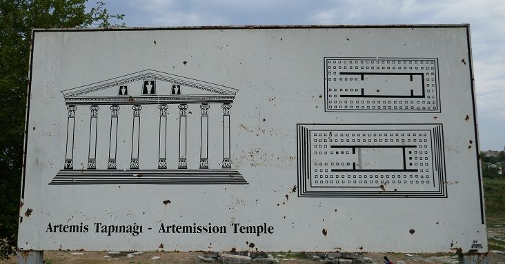 アルテミス神殿跡とエフェソス遺跡 トルコ旅行記3 目よ見るがいい