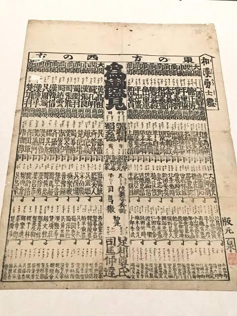 江戸時代の陰キャ「歴史上の人物で番付組んだろw」ﾆﾁｬｱ