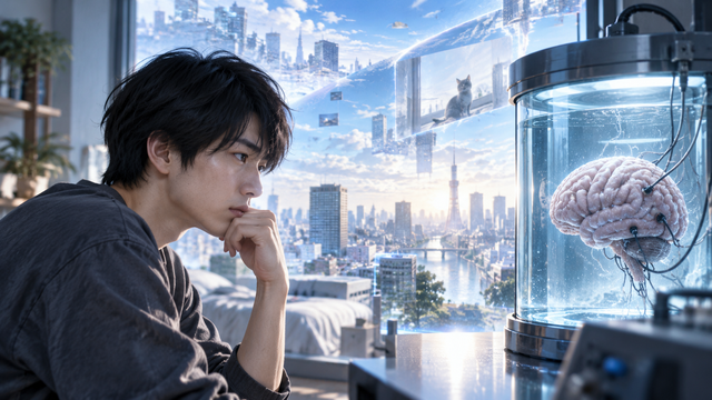 【哲学】お前らが見ているこの世界、本当に「現実」なの？「水槽の脳」という思考実験