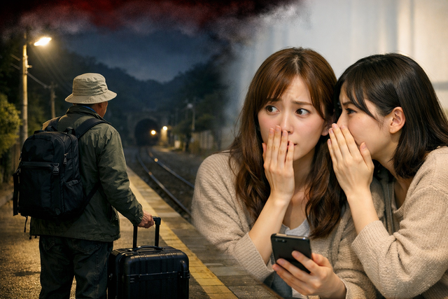 【悲報】女性「おじさんの一人旅はなんだか不気味で怖い」