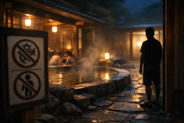 なぜ温泉やプールはタトゥーNGなのか、論理的に説明できる？