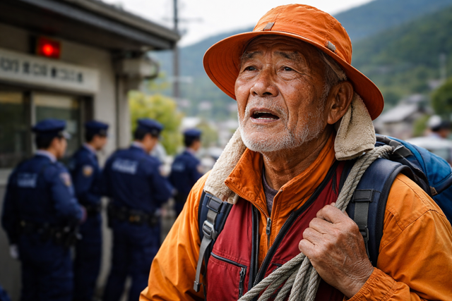 【悲報】スーパーボランティア尾畠さん、京都小6男児捜索に650km駆けつけるも「府外は無理」と拒否される…本人「ちょっとどころじゃなく悔しい」