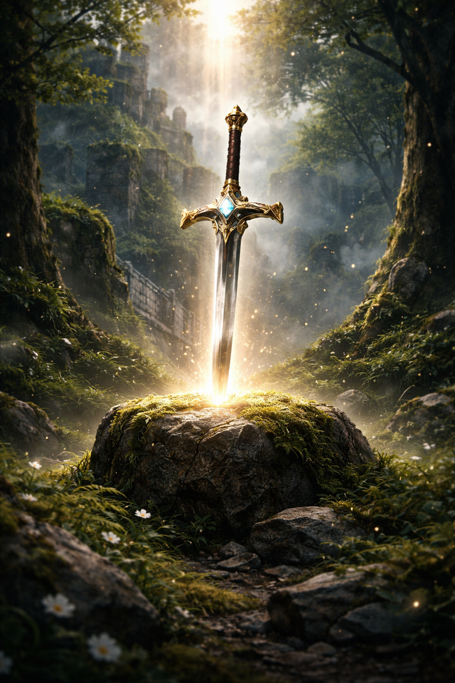 勇者しか引き抜けない剣 ← この設定を最初に作った作品って何？