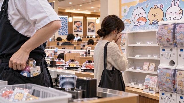 【悲報】くら寿司、「ちいかわ」コラボを全面中止　景品の抜き取り・転売疑惑→社内調査で「従業員による不正行為」が判明