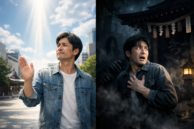 【謎】日本人「神の奇跡？信じない」←わかる　「呪い・祟り？普通に信じる」←これｗｗｗ