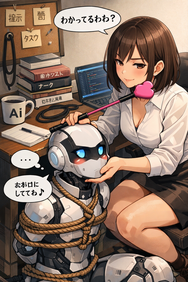 chatGPTに「これまで私があなたをどう扱ってきたのかを画像にしてください。」って聞こう！