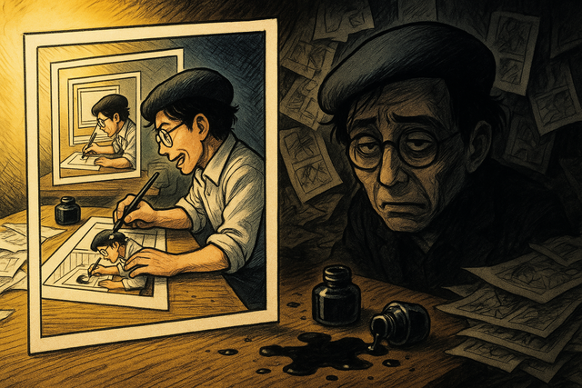 手塚治虫「漫画家が漫画家が主役の漫画を描きだしたら終わり」