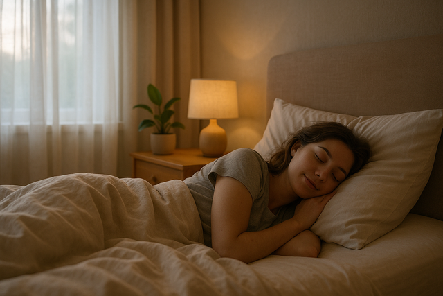 夜すぐに寝れる方法教えて