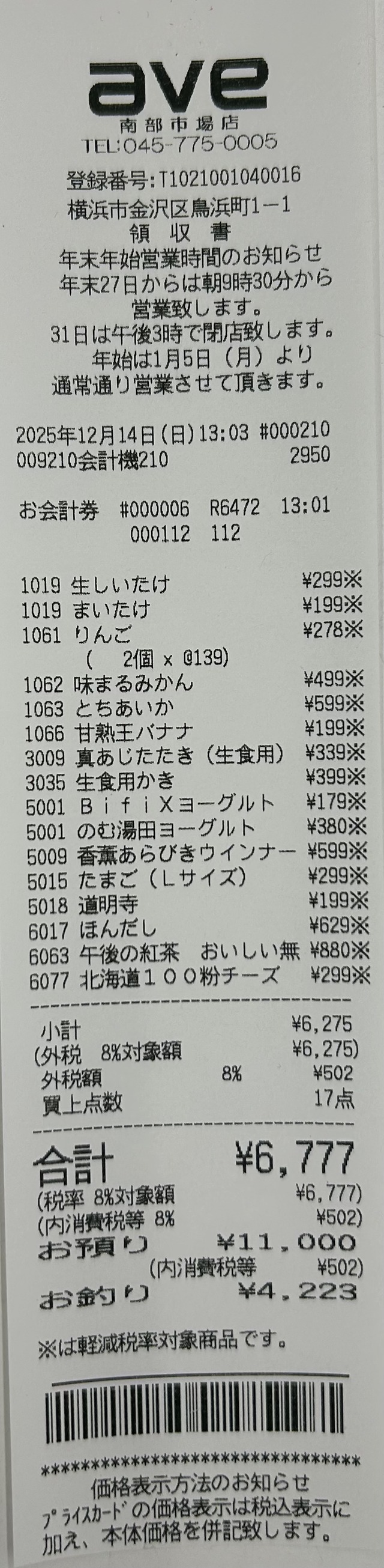 【物価高】スーパーに買い物に来たワイ「そこそこ買ったな。3000円くらいかな」→結果www