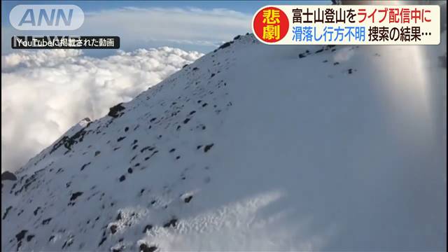 富士山から滑落した時の威力