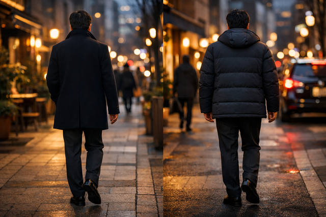 おっさんの冬アウターってなにがええの？