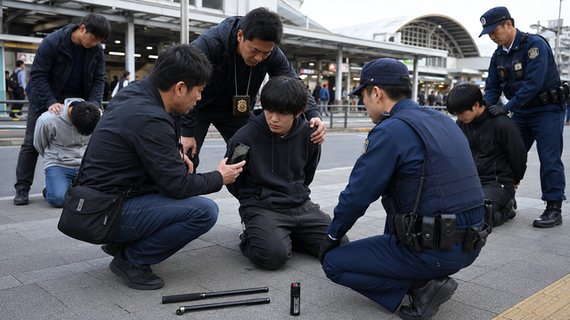 闇バイト職質逮捕