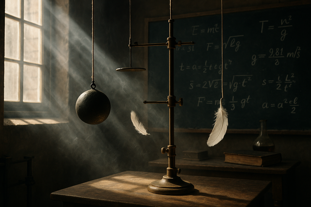 【議論】「重いものも軽いものも同じ速さで落ちる」←これ本当に正しいの？