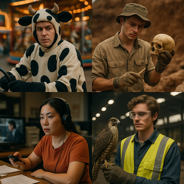 お前らが経験した珍しいアルバイトってある？