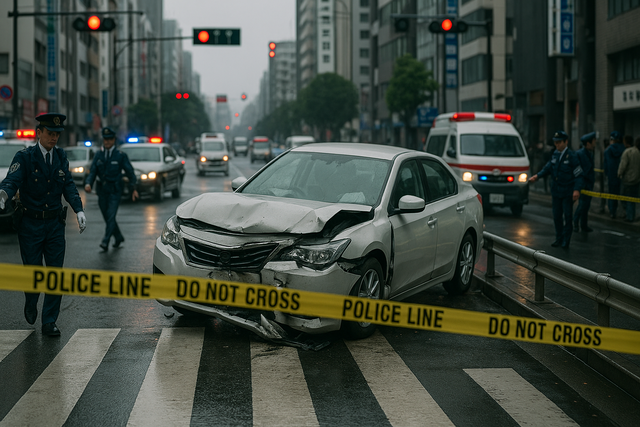【凶行】足立区で盗難車が赤信号無視の暴走　歩道へ突入し11人はねる　80代男性死亡・女性重体　37歳男を逮捕　精神疾患で通院歴も