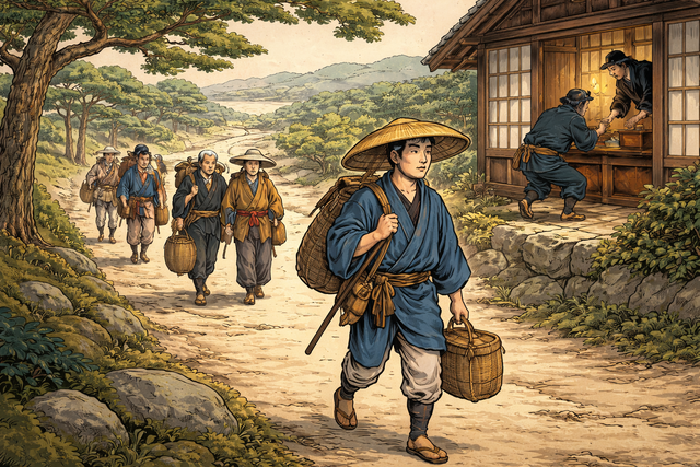 江戸の人って徒歩で旅行してたん？鍵も無いのに空き巣とかどう防いでたんだ問題