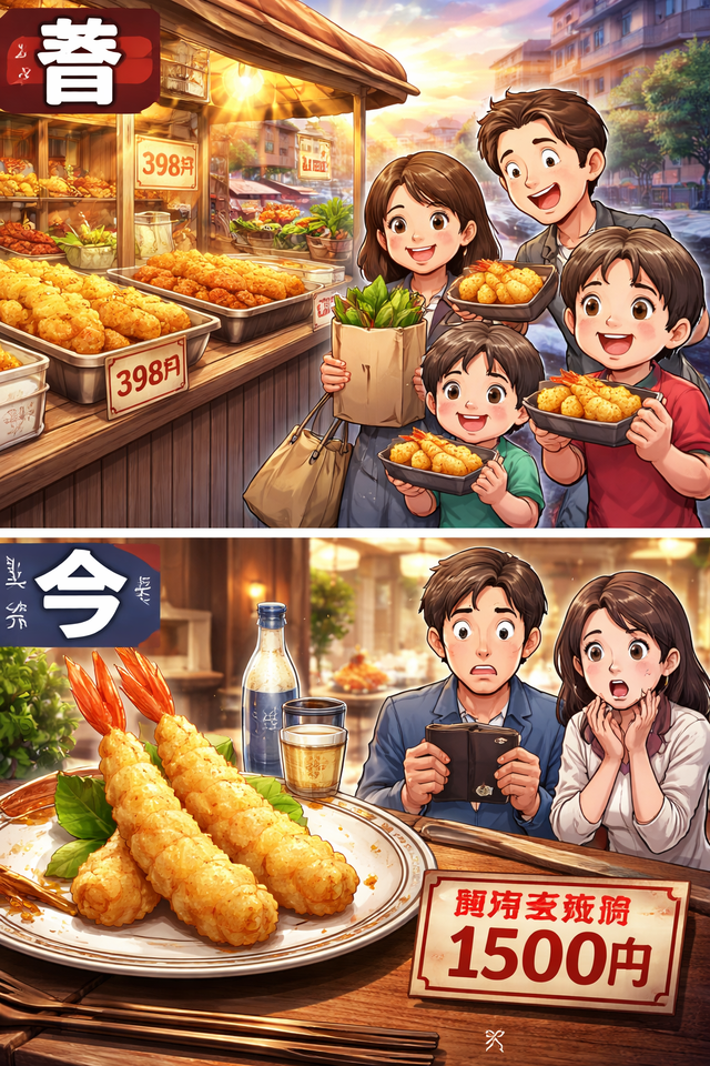 昔は普通に食えてたのに今は贅沢品になったもの1位