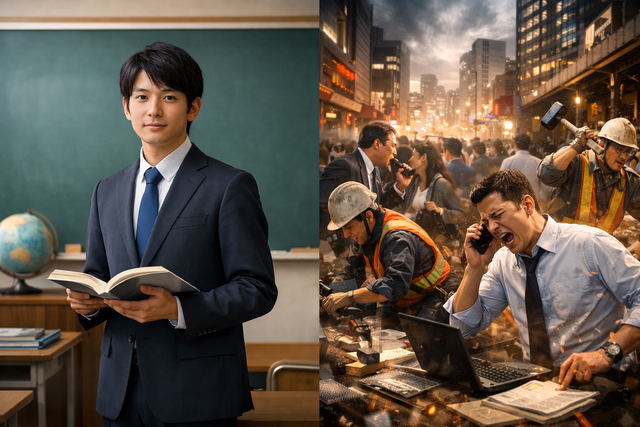 「教師は世間知らず」←これ言うとキレられるけど実際どうなん？