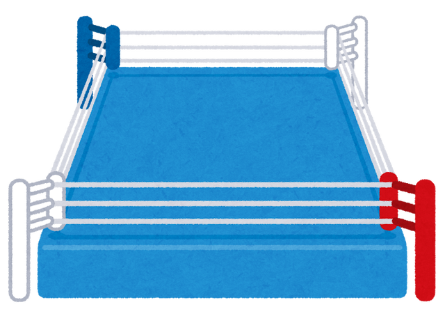 sports_kakutougi_boxing_ring
