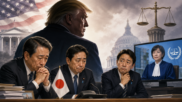 【悲報】日本政府、ICC赤根所長への米制裁に「大変残念」止まり→自民党議員「トランプ大統領が怖い」「みんな怖くて言えない」