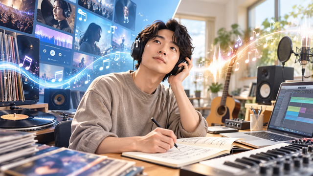 「音楽をたくさん聴けば良い曲を作れるようになる」←これって本当なの？
