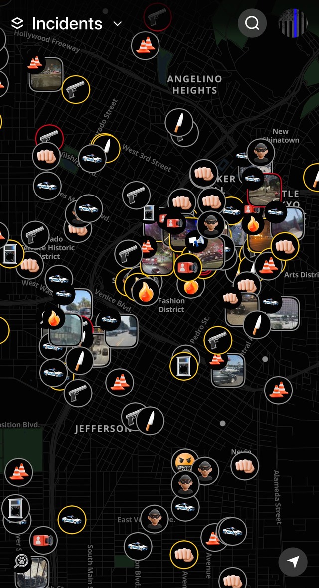 【リアルGTA】ロサンゼルス警察が犯罪ホットスポット地図を公開→治安ヤバすぎて笑えない