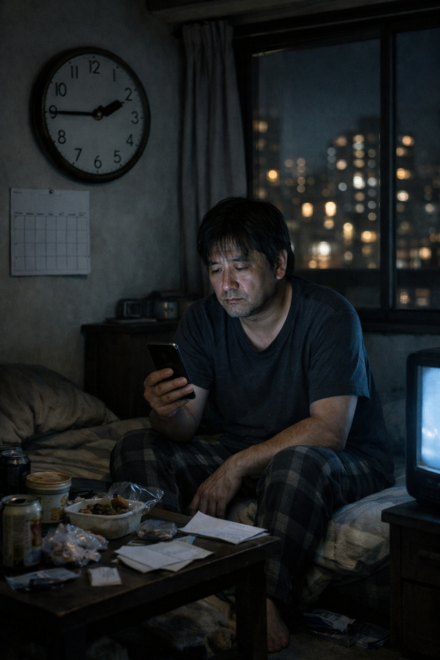 友達一人もいないおじさんが増加