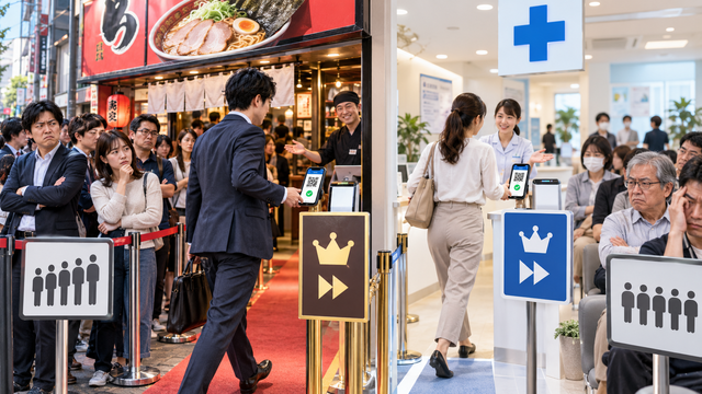 【日本のモラル崩壊？】飲食店や医療機関で「追加料金を払えば優先」のファストパス導入が続々…金を払った人ほど待たなくていい社会へ