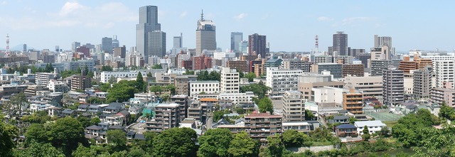 東北の中の仙台←一極集中、東北の唯一無二の110万都市