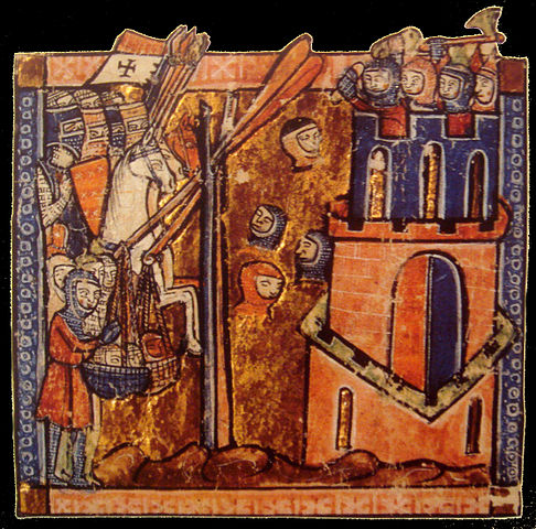 486px-CrusadersThrowingHeadsOfMuslimsOverRamparts