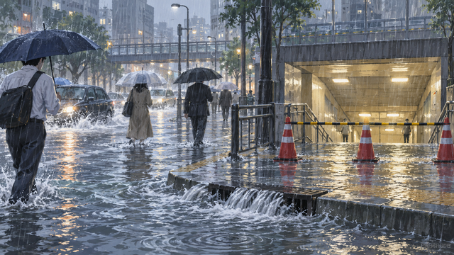 【悲報】関東、水没へ…今夜から「災害級の大雨」線状降水帯の恐れ　最大200mm超、河川氾濫・道路冠水に厳重警戒