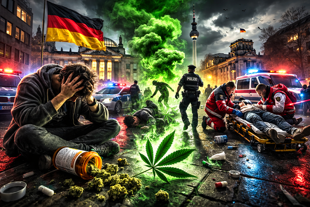 【大惨事】大麻合法化したドイツ、わずか1年で中毒25万人ｗｗｗｗｗ「大麻は酒より安全」←これ何だったの？