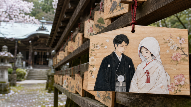 ムカサリ絵馬_死者の結婚_山形