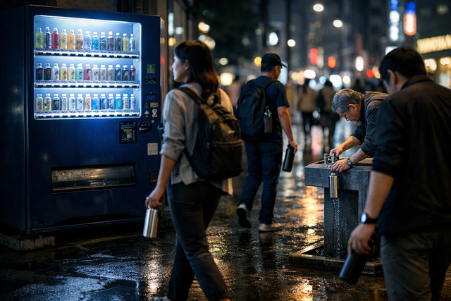 自販機ジュース値上げで販売激減、マイボトル水道水が普及、コカコーラも赤字507億円????