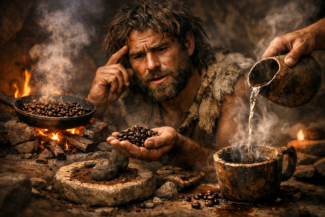 昔の人「何やこの豆…？」→焙煎・粉砕・抽出して飲む←発想バグってて草ｗｗｗ