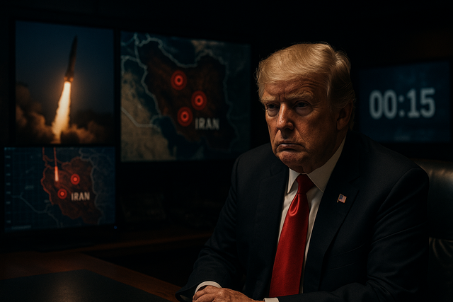 【速報】トランプ大統領「イラン核施設3カ所を攻撃」SNSで電撃表明　午前11時から緊急演説←何が始まるんです…？
