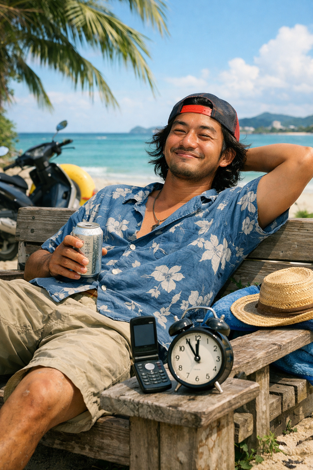 一般的な沖縄男性のイメージ『時間守らない』『勤労意欲が低い』『性格は良い』←実際はどうなんやろ？