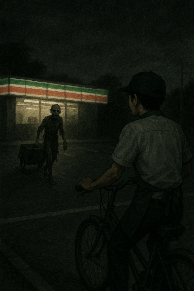 【洒落怖】洒落にならない怖い話『妖怪カラコロと深夜の追跡者』