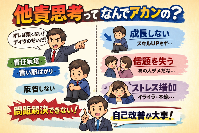 他責思考てなんでアカンの？
