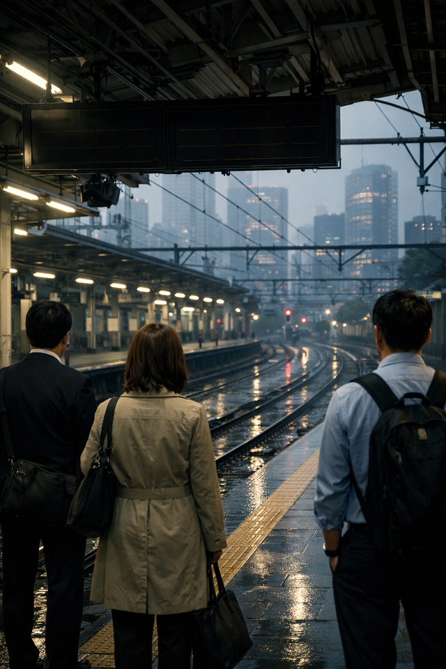 【朝から地獄】山手線、全線運転見合わせで阿鼻叫喚
