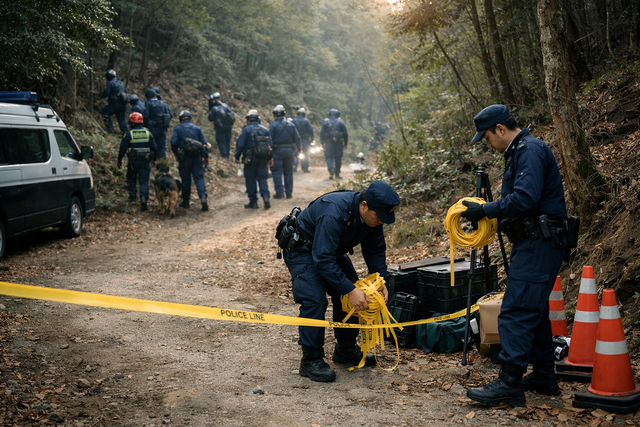 【京都小6男児不明】自宅近くの山中を約60人で10時間捜索も新たな手がかり見つからず　規制線解除「発表できるものは無い」