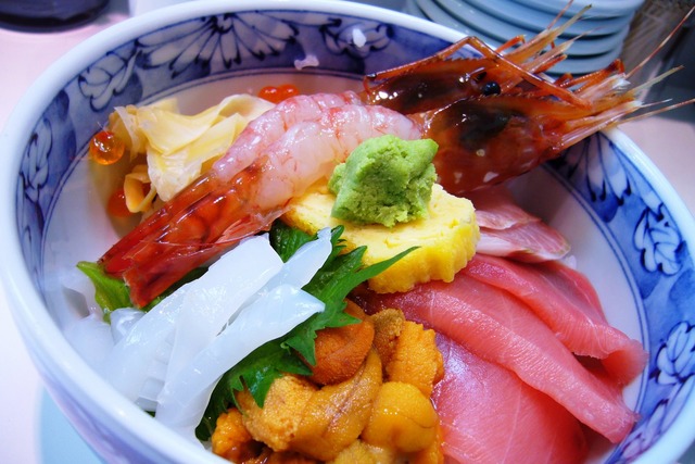 海鮮丼