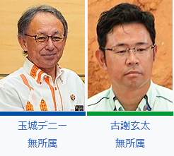 【沖縄県知事選】古謝氏が優勢、現職・玉城デニー氏は劣勢　2割強が態度未定